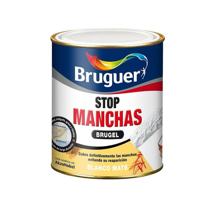 Pintura Stop Manchas Sin Olor Blanco Mate 750 Ml