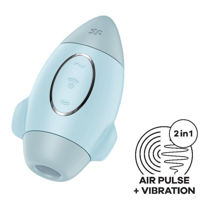 Succionador Y Vibrador  Mission Control  Azul