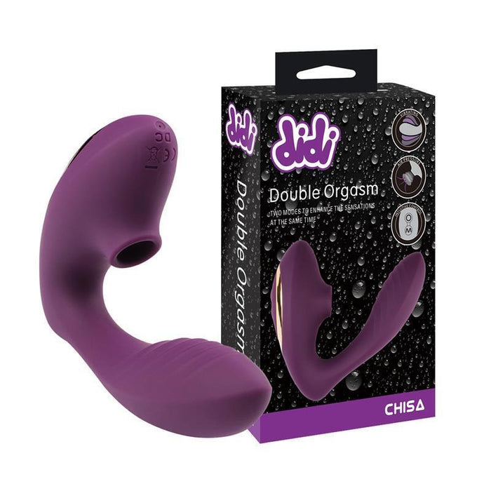 Succionador Y Vibrador Para Parejas Double Orgasm