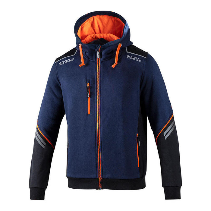 Sudadera Tech Ndis Hooded Full Zip Talla L Bm/Af 02414bmaf3l Sparco