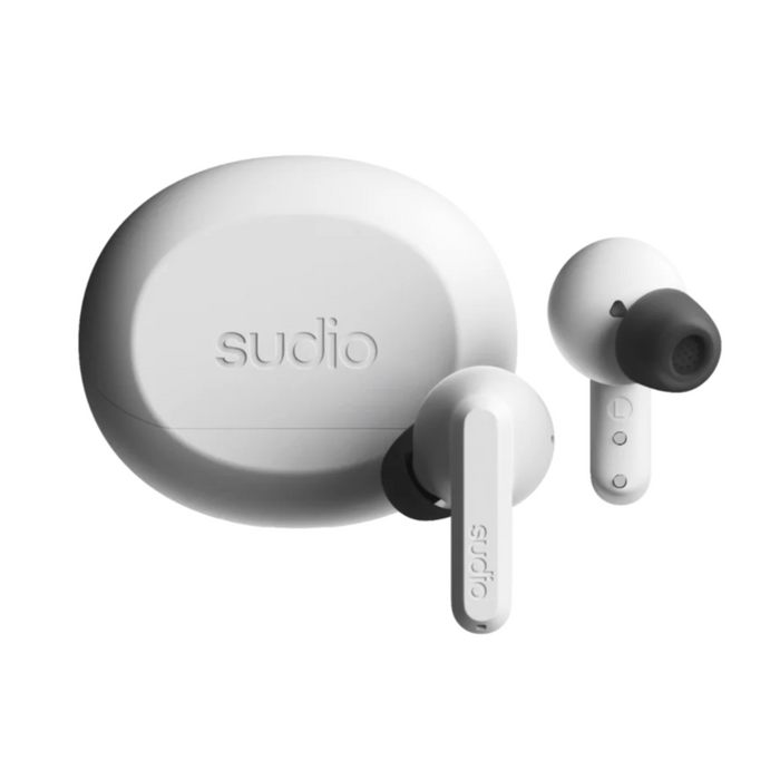 Sudio A3 Pro True Wireless Earbuds, White