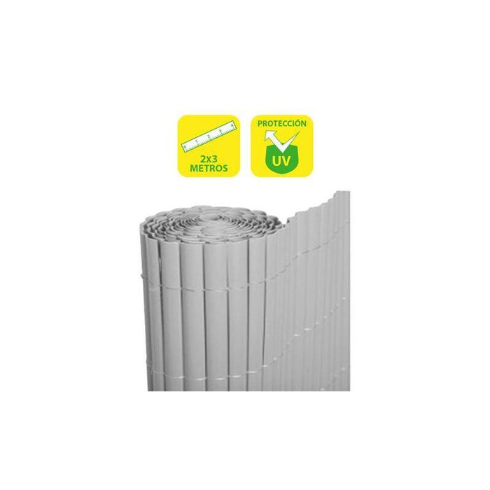 Sungarden Cañizo Plastico Doble Cara 2x3m - Color Gris Claro