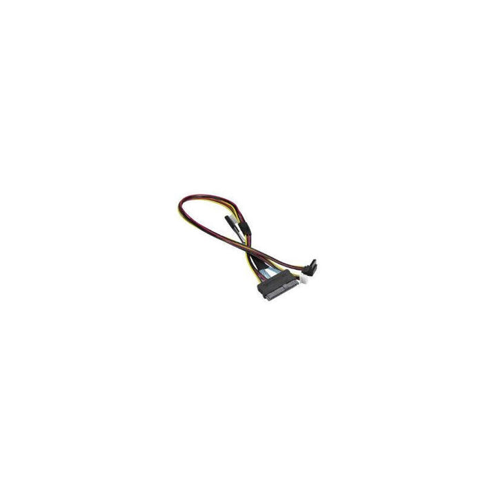 Supermicro Cable Cbl-Sast-0955 Oculink Sff-8611 (X4) Auf Sff-8639 U.2 With 4-Pin Power 45cm