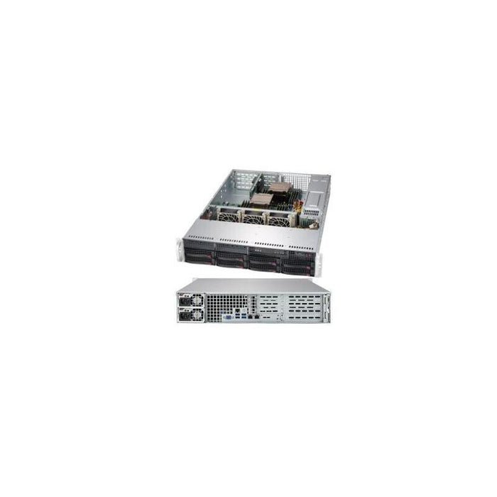Supermicro Gehäuse Superchassis 2u Cse-825tqc-R802wb - Open Box