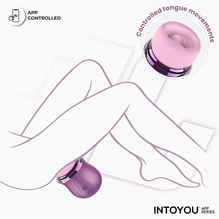 Mimi Estimulador Con Licking, Biting, Succión Y Vibración Usb-C Con App