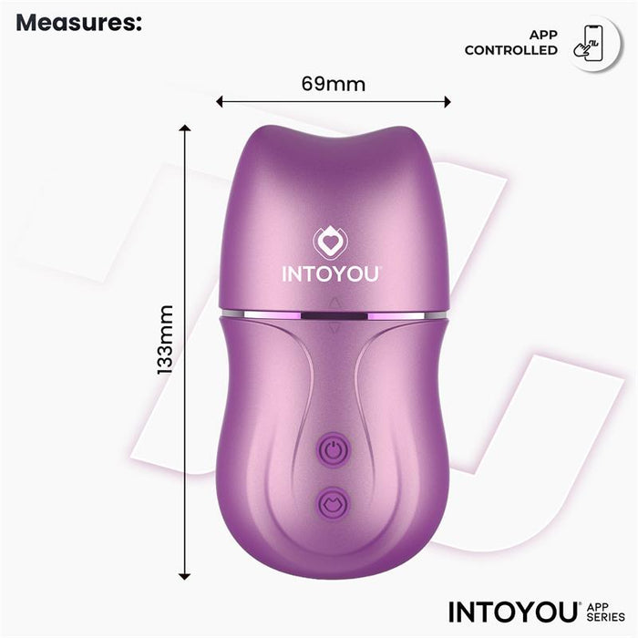 Mimi Estimulador Con Licking, Biting, Succión Y Vibración Usb-C Con App
