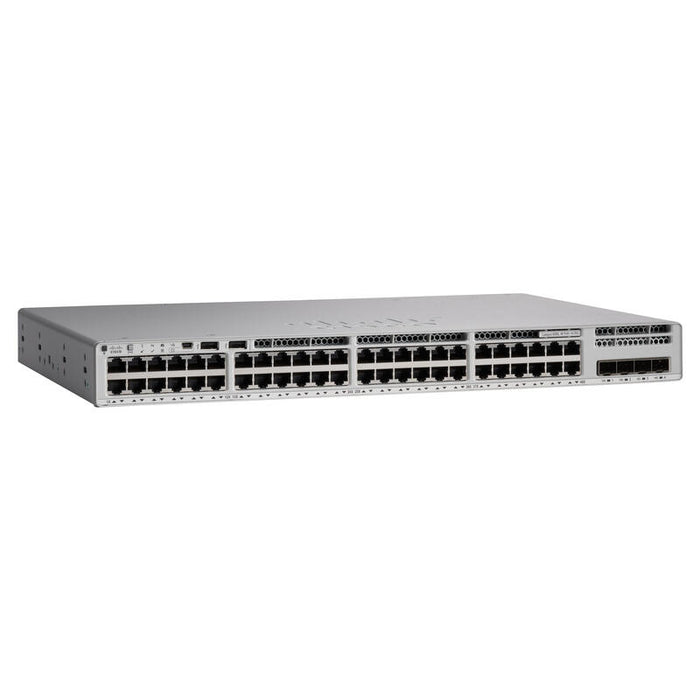 Switch Cisco Catalyst 9200l Network Essentials Conmutador L3 Gestionado 48 X 10/100/1000 (Poe+) + 4 X 10 Gigabit Sfp+ Montaje En Rack Poe+