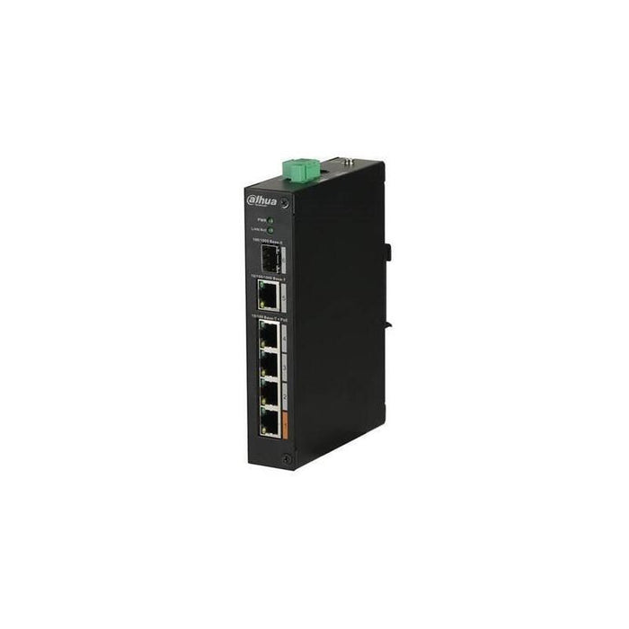 Switch Dahua Dh-Pfs3106-4et-60 Type L2 4x10base-T / 100base-Tx 1x1000base-T 1x100base-X Poe Ports 4 60 Watts Dh-Pfs3106-4et-60