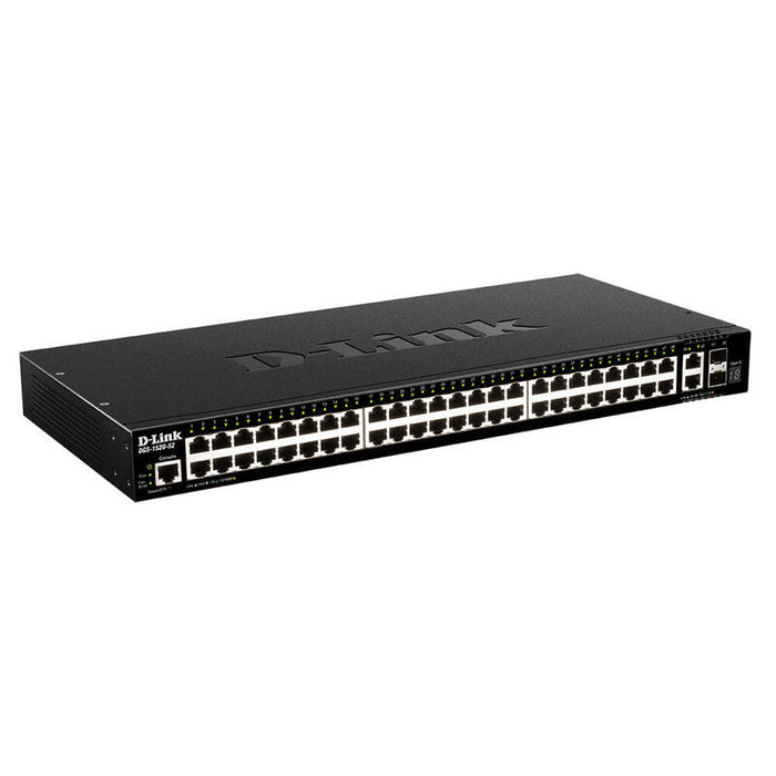 Switch Gestionable D-Link Dgs-1520-52 52 Puertos Rj-45 10 100 1000 Sfp+