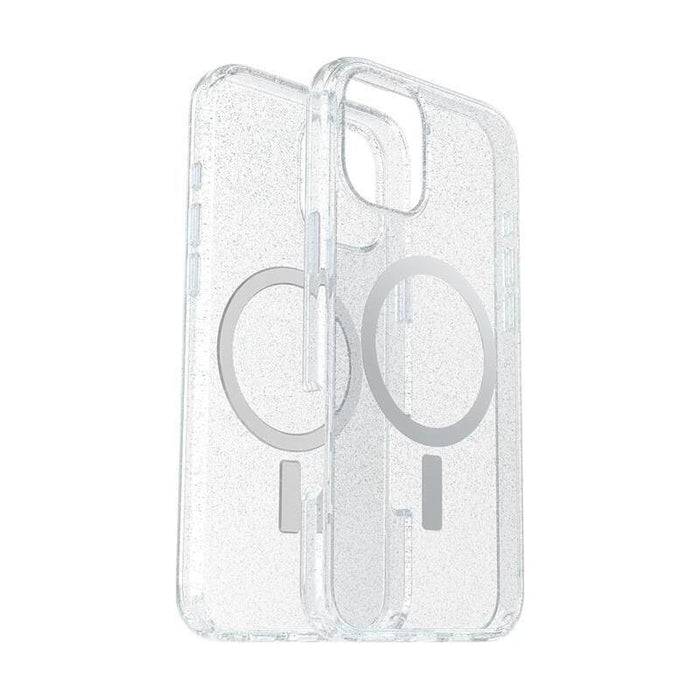 Otterbox Symmetry Series Carcasa Trasera Para Teléfono Móvil Compatibilidad Con Magsafe Policarbonato Elastómero Termoplástico (Tpe) Polvo Estelar 3.0 (Transparente) Para Apple Iphone 16 Plus