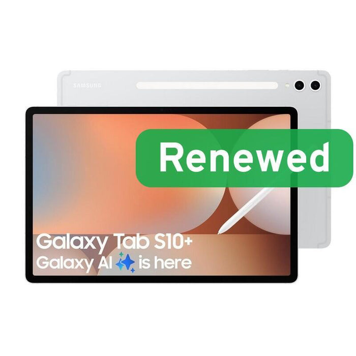 Tablet Reacondicionada  Samsung Galaxy Tab S10+  12.4" Amoled Display  Wi-Fi  256gb  Platinum Silver  Android Grade B