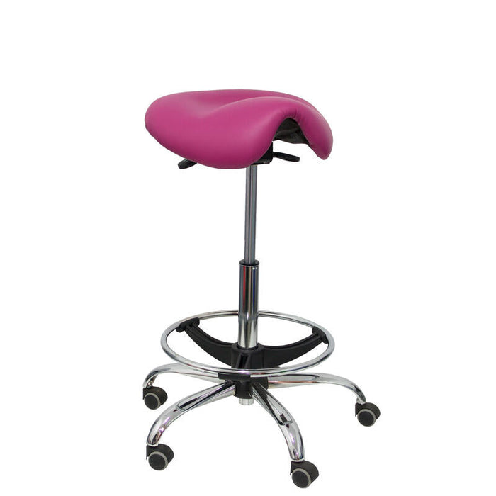 Taburete Alatoz Similpiel Rosa