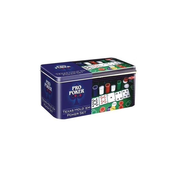Tactic Game Pro Poker    Texas Holde'Em Set Can