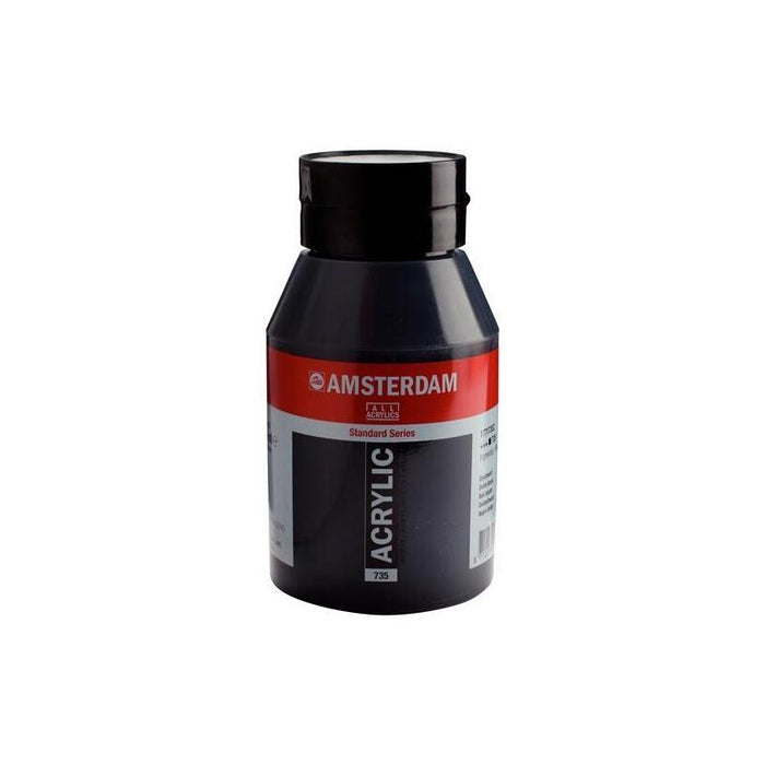 Talens Amsterdam Standard Series Colores Acrílicos Bote 1000ml Negro Óxido