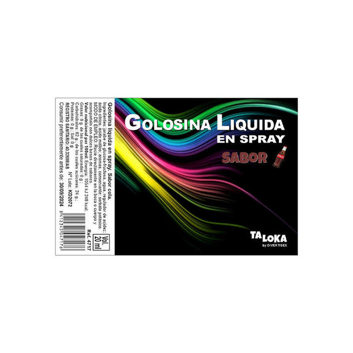 Taloka - Spray Golosina Líquida Cola