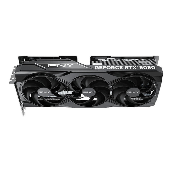 Tarjeta Grafica  Vga Pny Geforce Rtx 5080 Oc 16gb Ddr7 3xdp 1xhdmi Reloj 2300mhz Cuda 10752 256bit 360w