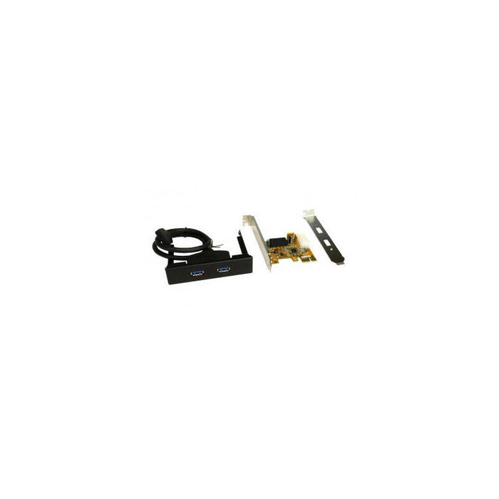 Tarjeta Pci-Express Usb3.0 Para 3,5 '' Para Instalación Frontal De 3,5 ''