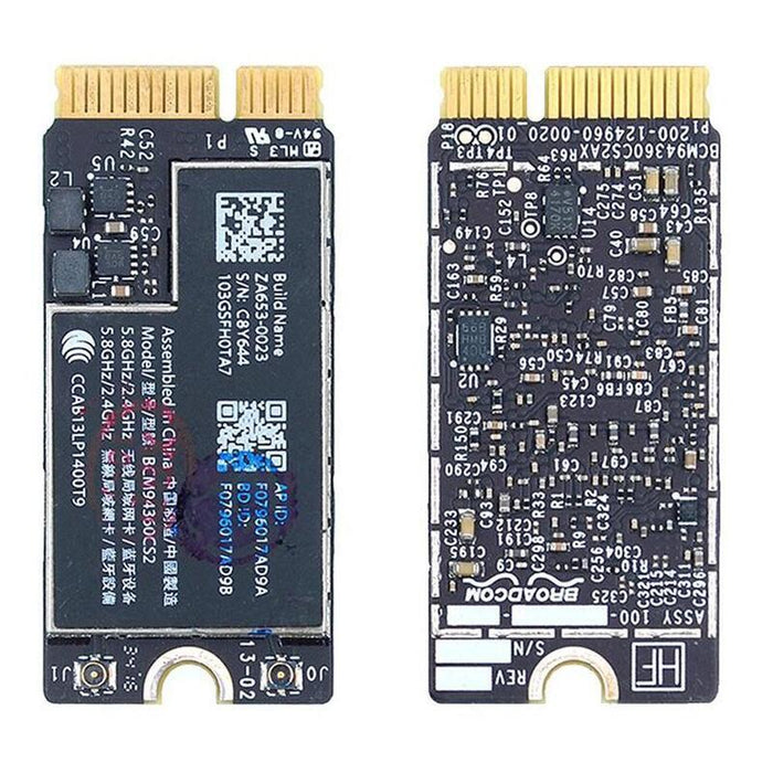 Tarjeta Wireless Ac Wifi Y Bluetooth Para Portátil Macbook Air A1466 A1465 A1370 A1369 2013-2015 Bcm94360cs2