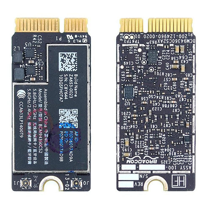 Tarjeta Wireless Ac Wifi Y Bluetooth Para Portátil Macbook Air A1466 A1465 A1370 A1369 2013-2015 Bcm94360Cs2
