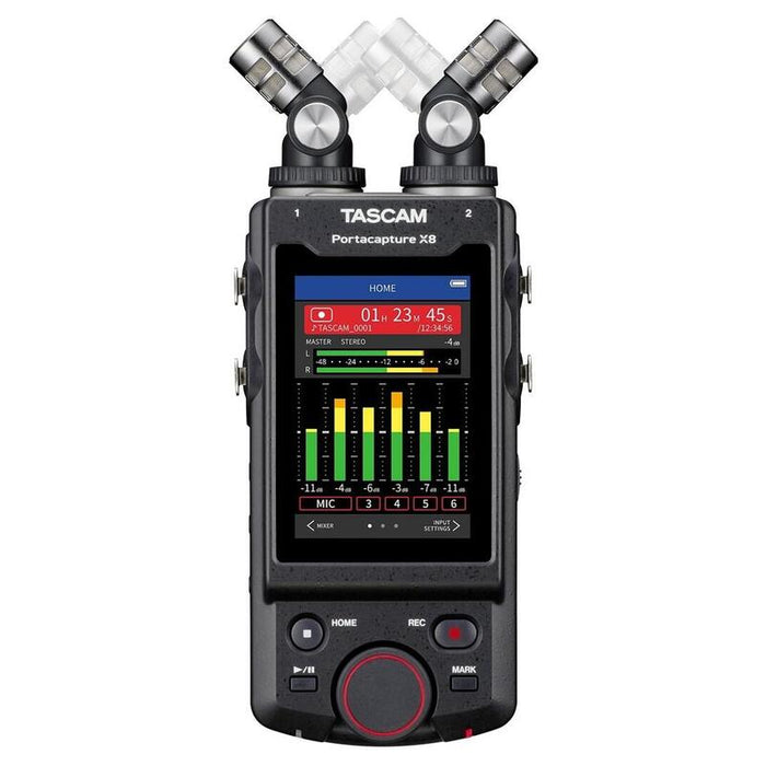 Tascam Portacapture X8  - Grabador Multipista Portátil De Alta Resolución