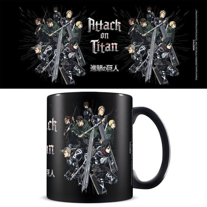Taza Attack On Titan 315ml