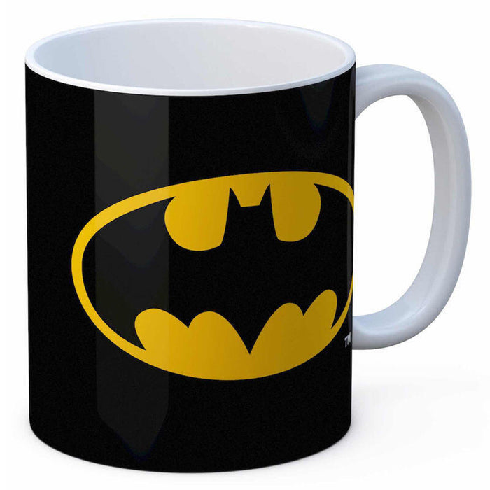 Taza Logo Batman Dc Ceramica Dc Comics