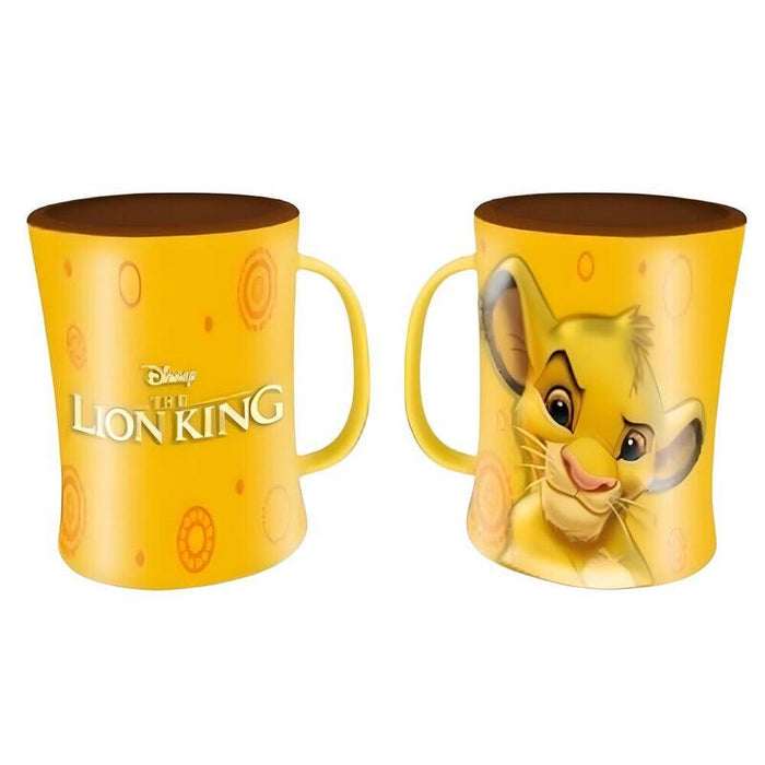 Taza Relieve Simba El Rey Leon Disney 400ml