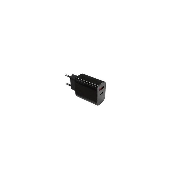 Ladowarka Sieciowa 2x3a Usb C + Usb A Power Delivery Negro