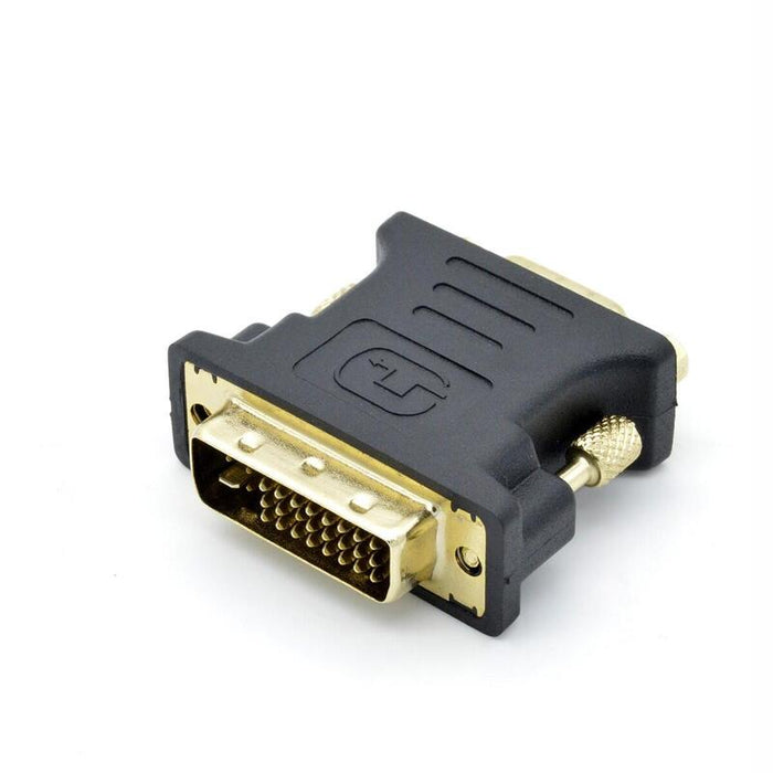 Adapter Dvi M - Vga F Pozlacany, 24+5/15 Pin
