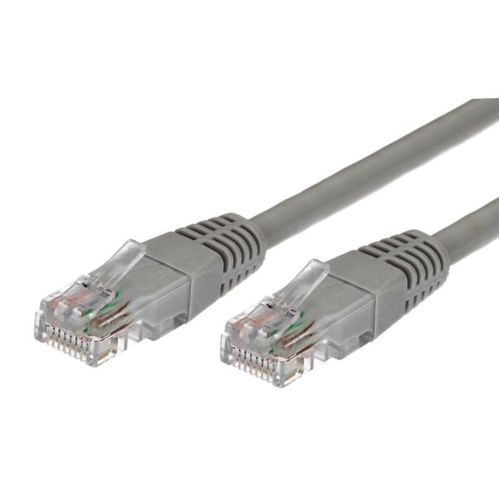 Kabel Patchcord Miedziany Kat.6 Rj45 Utp 3m. Szary