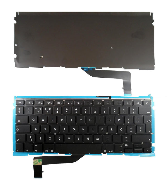 Teclado Retroiluminado Para Portátil Apple Macbook Pro A1398 En Portugués