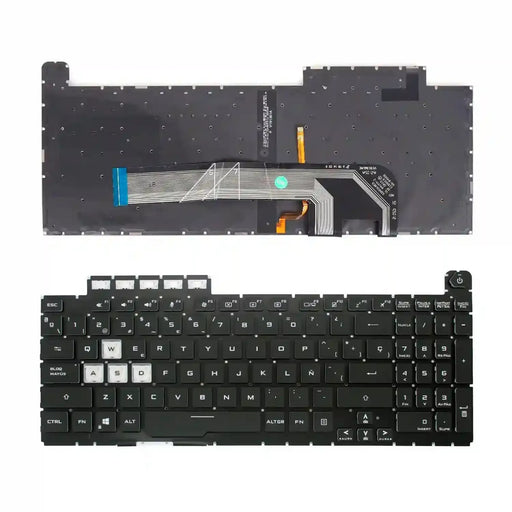 Teclado Retroiluminado Para Portátil Asus Fx506 Fa506 Fx706 Fa706 13-0247C-Wx01-T04