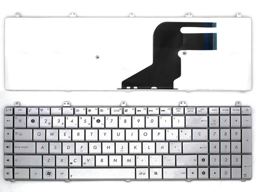 Teclado Para Portátil Asus N55 N57 N55S N55Sf N55Sl N75 N75Sf N75Sl N75S N75Y Plateado