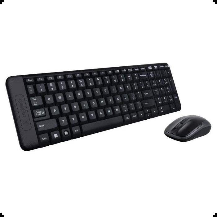 Teclado De Membrana Inalámbrico + Ratón Logitech Mk220 - Desprecintado