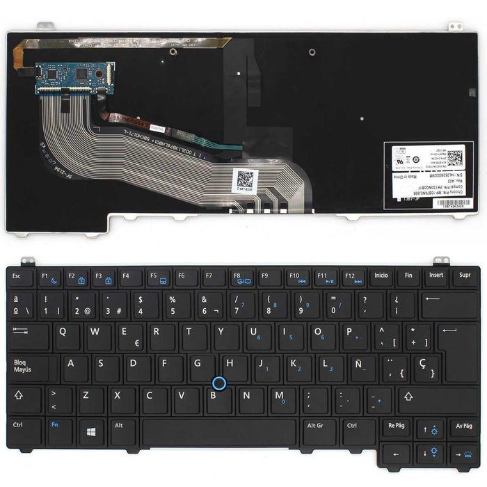 Teclado Para Portátil Dell Latitude E5440 Negro Mp-13B76N0J698 Pk130Wq3B17