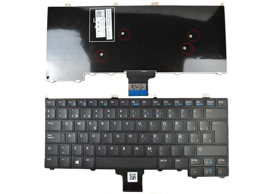Teclado Para Portátil Dell Latitude E7440 E7420 E7240 Negro