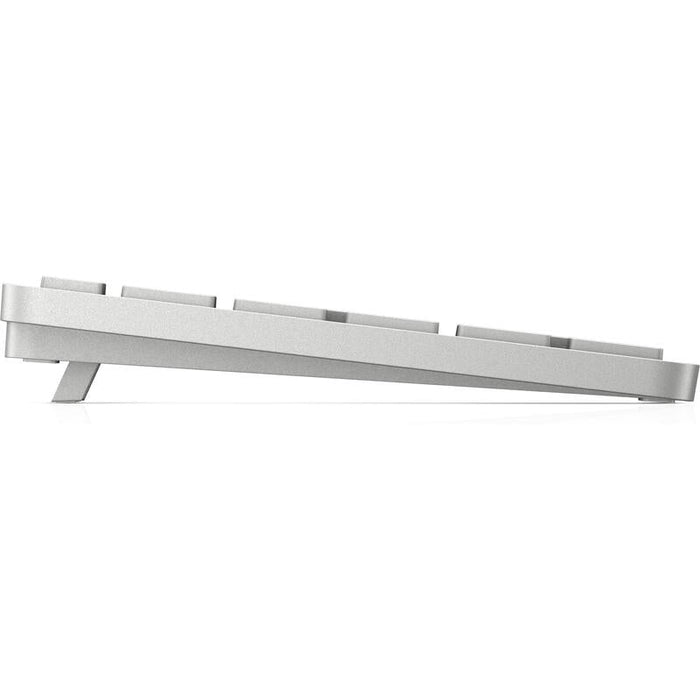 Teclado Español Inalámbrico Programable Hp 970 Blanco