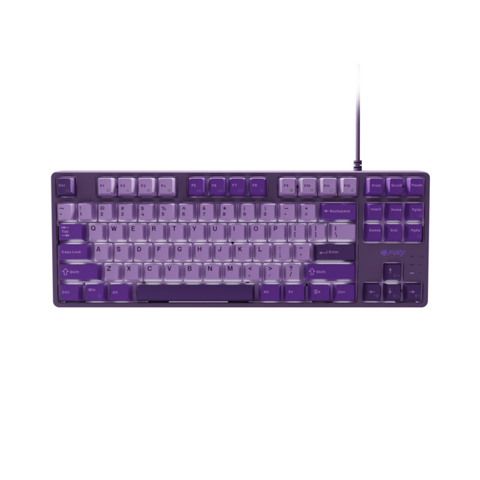 Teclado Fury Kanabo K2 Us Violeta Iluminación Mecánica