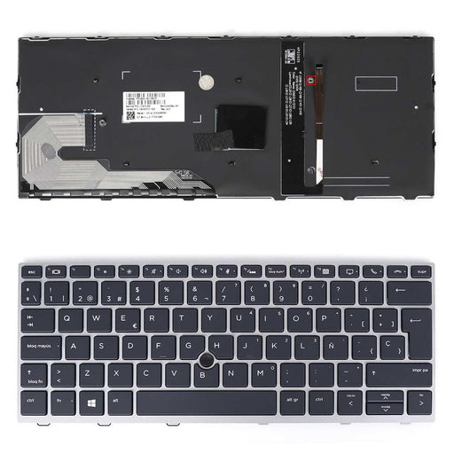Teclado Retroiluminado Para Portátil Hp Elitebook 830 G5 830 G6 735 G3 836 G5 730 G5 730 G6 12-0153C-Dz01-K19