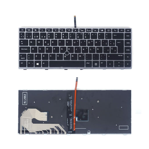 Teclado Retroiluminado Para Portátil Hp 840 G5 840 G6 12-0156C-Dz01-K19