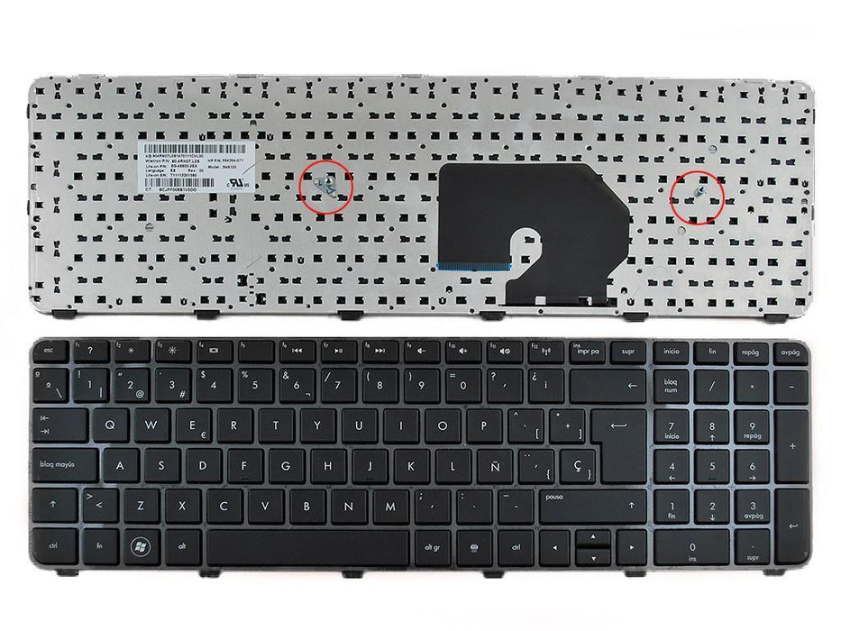 Teclado Para Portátil Hp Dv7-6000 664264-071