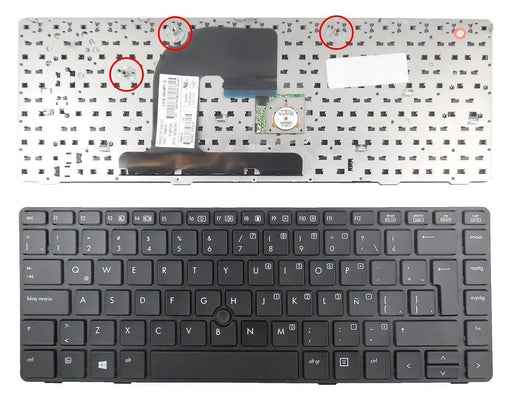 Teclado Para Portátil Hp Elitebook 8460P﻿ 8460W Series 9Z.N6Rsv.20E 9Z.N6Ruv.00S 701975-071