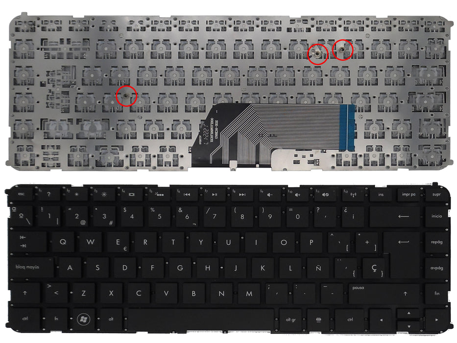 Teclado Para Portátil Hp Envy 4-1102Ss