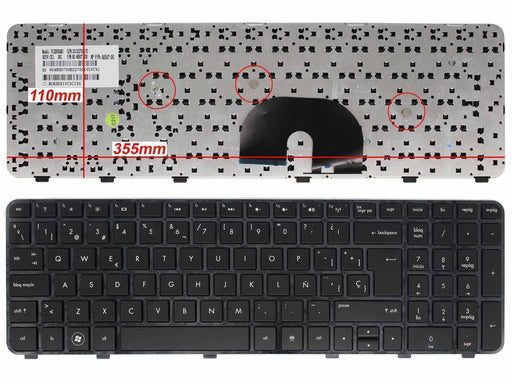Teclado Para Portátil Hp Pavilion Dv6-6000 Dv6-6100 Dv6-6200 Series