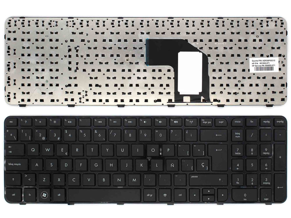 Teclado Con Marco Para Portátil Hp Pavilion G6-2000 G6-2100