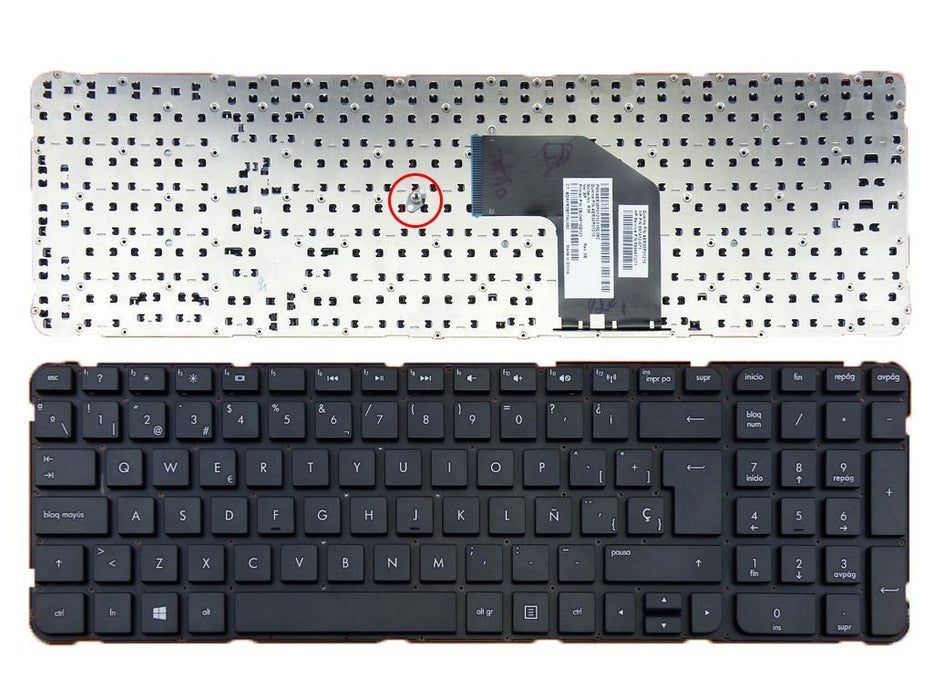 Teclado Para Portátil Hp Pavilion G6-2000 G6-2100 697452-031 699497-031 R36 Aer36E01210
