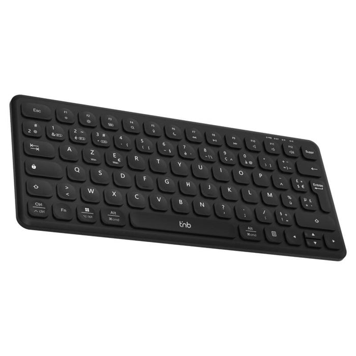 Teclado Inalámbrico Bluetooth Rechargeable T Nb Mini (Negro)
