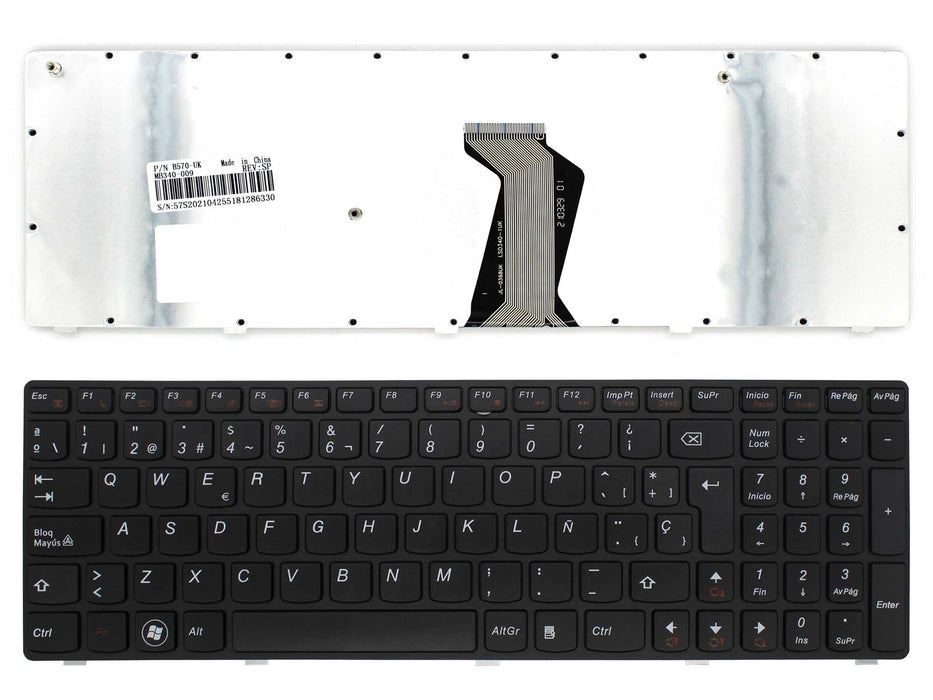 Teclado Para Portátil Ibm Lenovo 9Z.N5Ssw.R0S