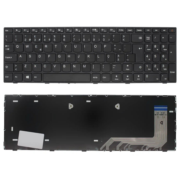 Teclado Para Portátil Lenovo Ideapad 110-17Acl Pk1311W3A12 Portugués
