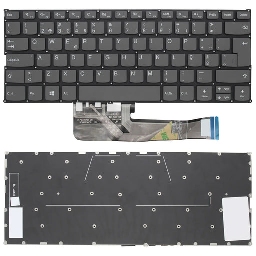 Teclado Para Portátil Lenovo Yoga 730-13Ikb 730-13Iwl Series Sn20Q40620 En Portugués